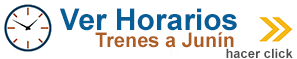 horarios tren junin