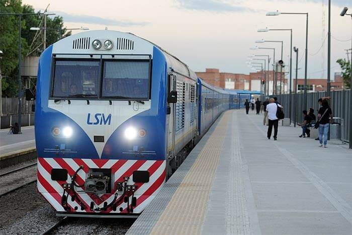 recorrido tren san martin